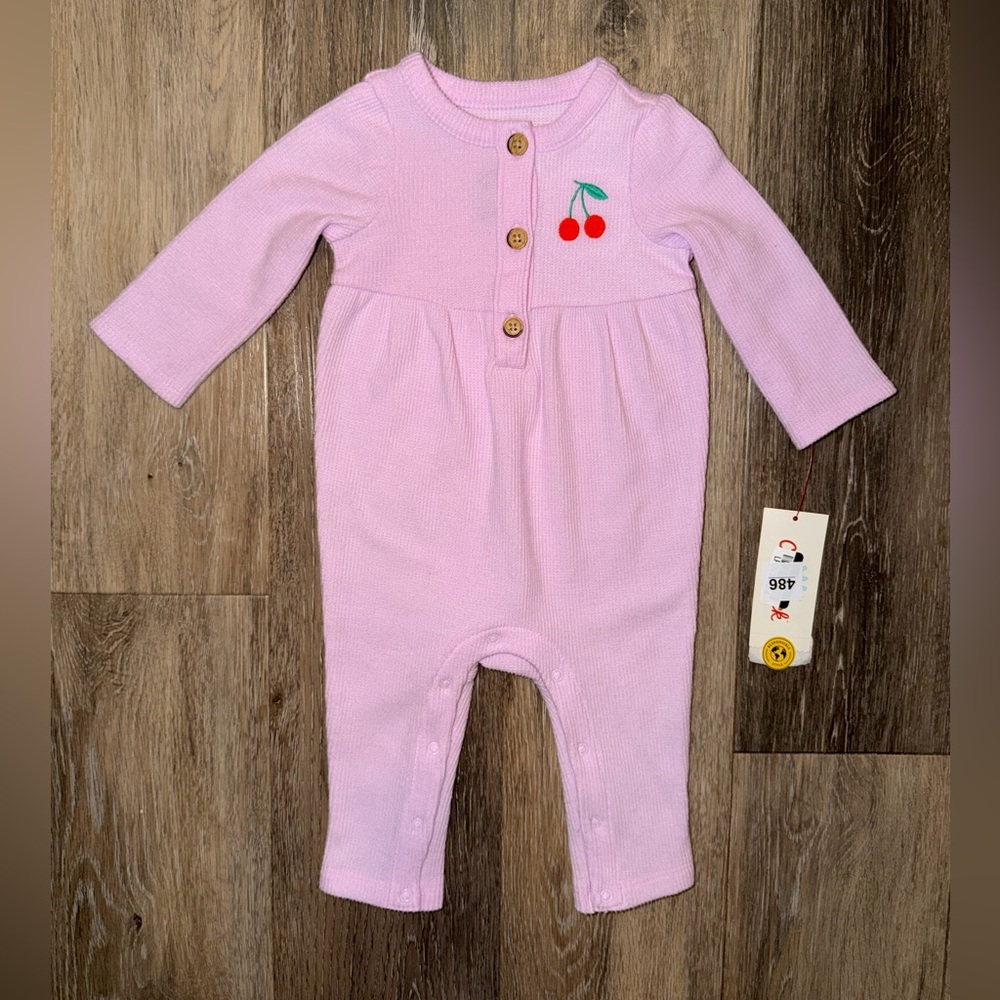 NWT Cat & Jack Cherry Outfit LOVE